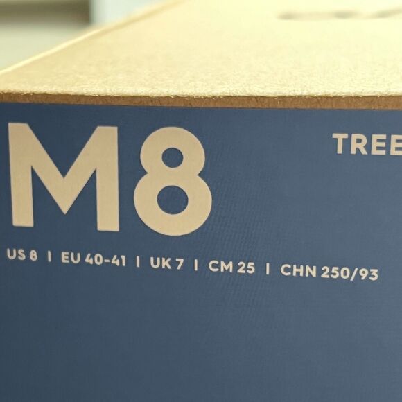 Allbirds Tree Topper Blue Mesh Casual High Top Sneakers Shoes Men's US 8 NWB - Picture 9 of 9